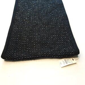NWT Ann Taylor Wool Blend Metallic Infinity Scarf Classic Minimalist